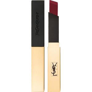 Yves Saint Laurent Rouge Pur Couture The Slim dunne matte lippenstift met leatherlook Tint 5 Peculiar Pink 2,2 gr