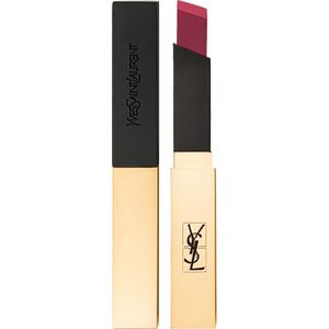 Yves Saint Laurent Rouge Pur Couture The Slim dunne matte lippenstift met leatherlook Tint 16 Rosewood Oddity 2,2 gr
