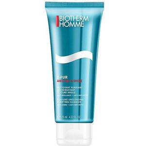Biotherm Homme T-PUR Anti-Oil & Shine Black Gel Facial Cleanser