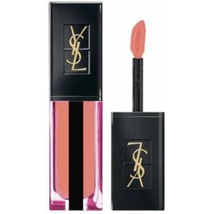 Yves Saint Laurent Water Stain Fresh Glossy Satain 604 Peach Plunge Lipgloss Coral rose langhoudend 5.9ml