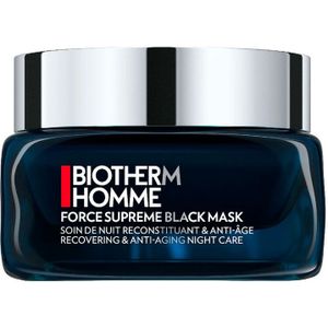 Biotherm Homme - Force Supreme Black Mask - gezichtsmasker voor de nacht - 50 ml