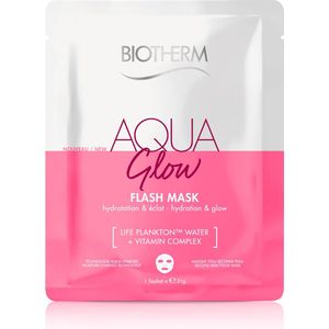 Biotherm - Aqua Glow Super Flash Mask - Gezichtsmasker - Hydraterend - 31g
