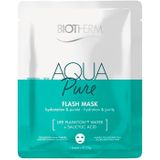 Biotherm - Aquasource Aqua Pure Flash Mask - Hydraterend Gezichtsmasker - 31g