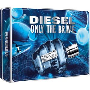 Diesel Only The Brave Pour Homme Geschenkset - Eau de Toilette + Douchegel