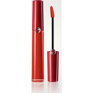 GIORGIO ARMANI Lip Maestro intense velvet color Liquid Lipstick 418 burn red