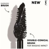 Yves Saint Laurent - 119744 01 - Mascara - Zwart - Hoogwaardige Formule