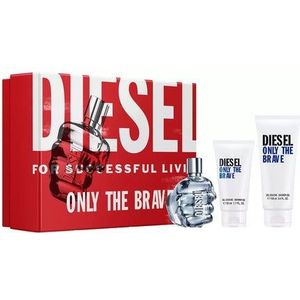 Parfumset voor Heren Diesel Only the Brave 3 Onderdelen