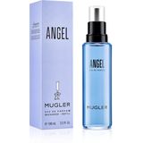 MUGLER Angel Eau de Parfum Refill, Damen-Parfum, Amberartiger Gourmand-Duft, Faszinierender Duft, 100 ml