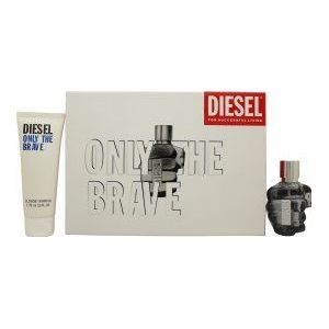 Diesel Only The Brave Geschenkset 50ml EDT + 75ml Douchegel