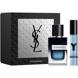 Yves Saint Laurent Y Eau de Parfum 60 ml + Travelspray 10 ml Set Geursets Heren