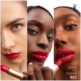 Yves Saint Laurent - Rouge Pur Couture R2 - Lippenstift - Rood - Hoog pigment