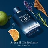 Armani Herengeuren Acqua di Giò Homme ProfondoEau de Parfum Spray - navulbaar Navulling