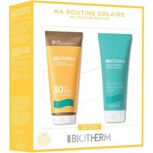 Biotherm - Waterlover Sun Milk Gift Set - Geschenkset - Unisex - Inhoud: Zonnebrandmelk SPF 30 200 ml, After Sun Bodylotion 200 ml