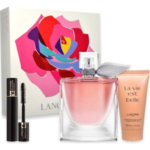 La Vie est Belle eau de parfum geschenkset + Body lotion + mini mascara