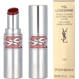 Yves Saint Laurent - Loveshine 122 - Lippenstift - Rood - Glanzend
