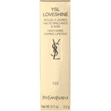 Yves Saint Laurent - Loveshine 122 - Lippenstift - Rood - Glanzend