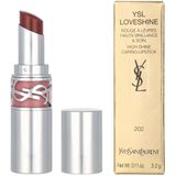 Yves Saint Laurent - Loveshine Lipstick - 202 Peachy Glow - Lippenstift - Zilver