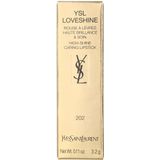Yves Saint Laurent - Loveshine Lipstick - 202 Peachy Glow - Lippenstift - Zilver