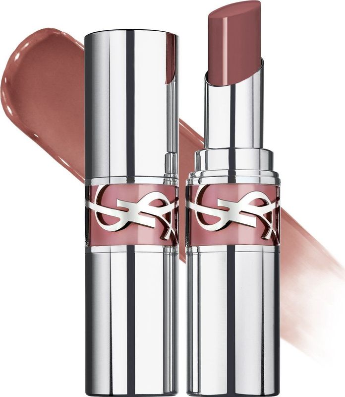 Yves Saint Laurent - Loveshine Lipstick - 202 Peachy Glow - Lippenstift - Zilver