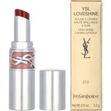 Yves Saint Laurent Loveshine Lipstick 212 Deep Ruby - Hoge Glans