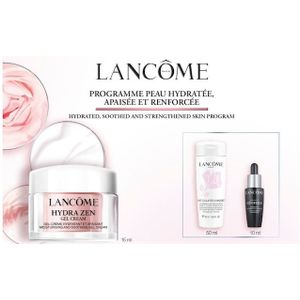 Lancôme Gezichtsverzorging Dagcrème Starter Kit Hydra Zen Gel Cream 15 ml + Advanced Génifique Serum 10 ml + Lait Galatée Confort Makeup Remover Milk 50 ml