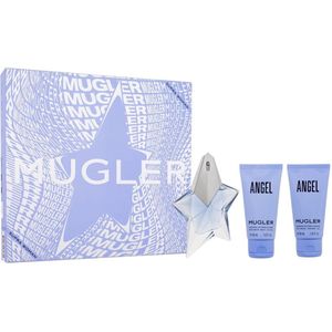 MUGLER Angel - Eau de Parfum (Refillable) 25ml + Body Lotion 50ml + Shower Gel 50ml