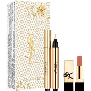 YSL - Cadeauset - Goud - Inclusief Touche Eclat en Rouge Pur Couture