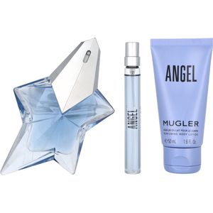 Mugler Angel Geschenkset 50ml EDP + 10ml EDP + 50ml Body Lotion