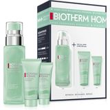 Biotherm - Homme Aquapower Routine Set - Gezichtsverzorging - Hydraterend - Voor Mannen