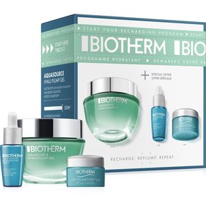 Biotherm - Aquasource Hyalu Plump Set - Gezichtsverzorging - 50ml Gel - 7ml Serum