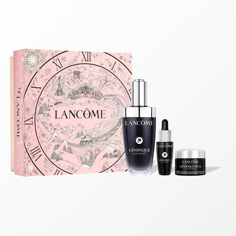 Lancôme - G nifique Ultimate - Geschenkset - Roze - 50ml Serum - 10ml Serum - 5ml Oogcrème
