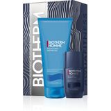 MEN ROUTINE SET: Aquafitness showergel 200ml + Biotherm Homme deodorant Day control 48h roll on 75ml