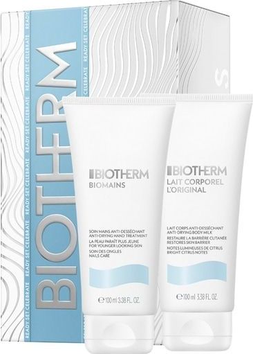 Biotherm - Biomains - Handcrèmeset - 100 ml - Lait Corporel 100 ml