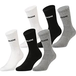 Sixth June CHAUSSETTES LOT DE 3, NOIR/GRIS/BLANC- 6 PAAR, 40-42 EU