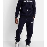 Sixth June - Joggingbroek - Zwart - Katoen 70% - Polyester 30% - Geborduurd