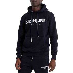 Geborduurd sweatshirt met capuchon Sixth June Essentials