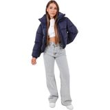 Sixth June - Gewatteerde Doudoune - Glanzend - Effen - Hoog Kraag - Dames