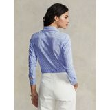 Polo Ralph Lauren - Blouse 'Heidi' - Rosa/Wit - Klassieke Blouse