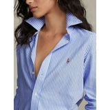 Polo Ralph Lauren - Blouse 'Heidi' - Rosa/Wit - Klassieke Blouse