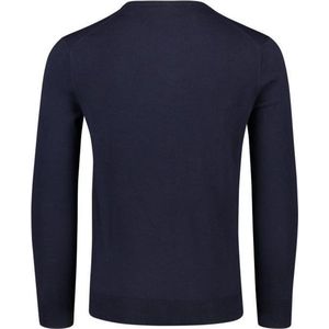 Ralph Lauren trui Slim Fit donkerblauw v-hals