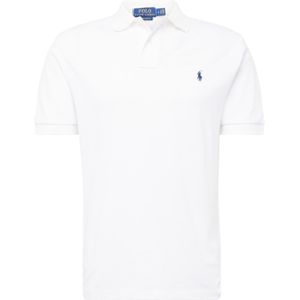 Polo Ralph Lauren - Custom Fit - Poloshirt - Wit - Katoen - Korte Mouwen