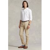 Shirt - Effen - Katoen - Lange Mouw - Polokraag