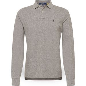 Polo Ralph Lauren - Trui - Effen Grijs - Katoen - Normale Fit