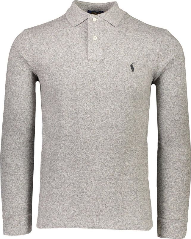 Polo Ralph Lauren Polo Grijs Getailleerd - Mannen - Never out of stock Collectie - Katoen