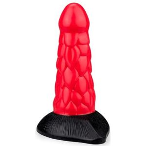 LOVE AND VIBES - Scaly dragon suction-cup dildo 7.25 inches