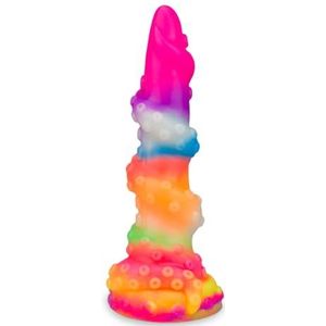 LOVE AND VIBES - Cthulhu glow-in-the-dark tentacle dildo