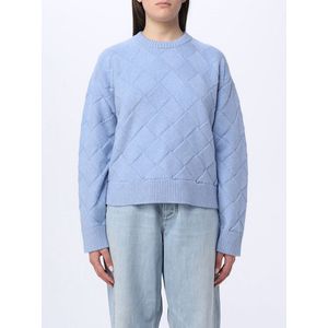 Bottega Veneta, Dames, Truien, Blauw, Maat: M Wol,