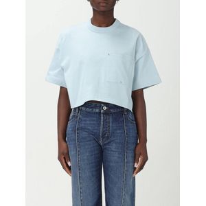 Cropped Boxy Pocket Tee - Gnawed Blue - T-shirt
