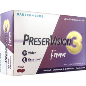 Bausch + Lomb PreserVision 3 Women 60 Capsules