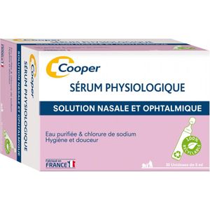 Cooper Fysiologisch serum 30 enkelvoudige doses van 5 ml